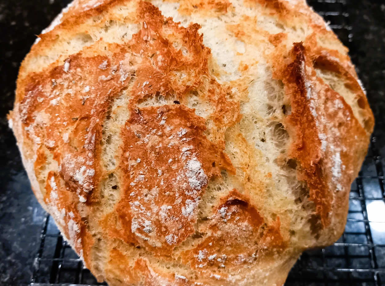 Italian Bread with Herbs