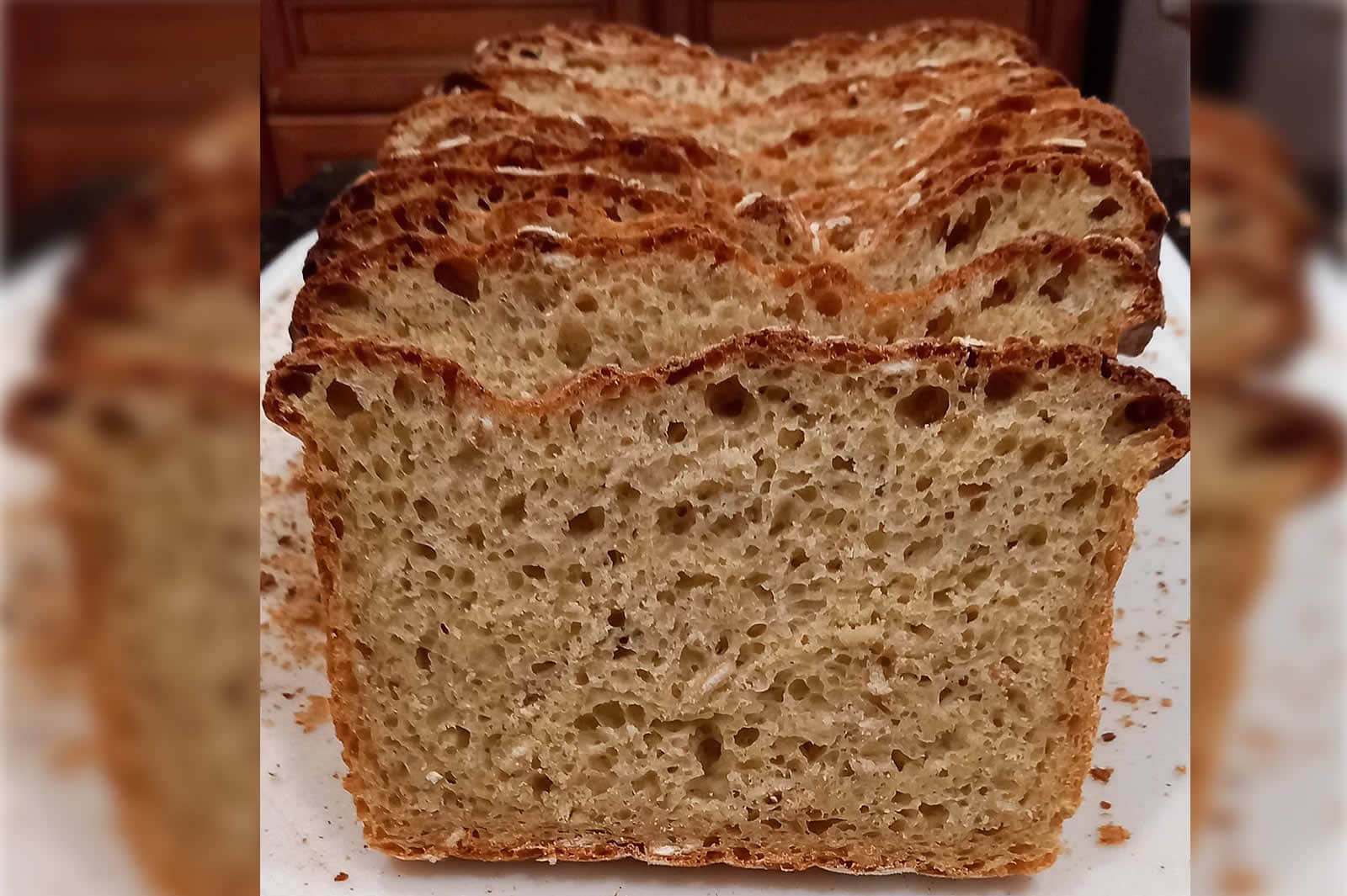 Buckwheat_Bread French White made from wheat flour in Cummin
