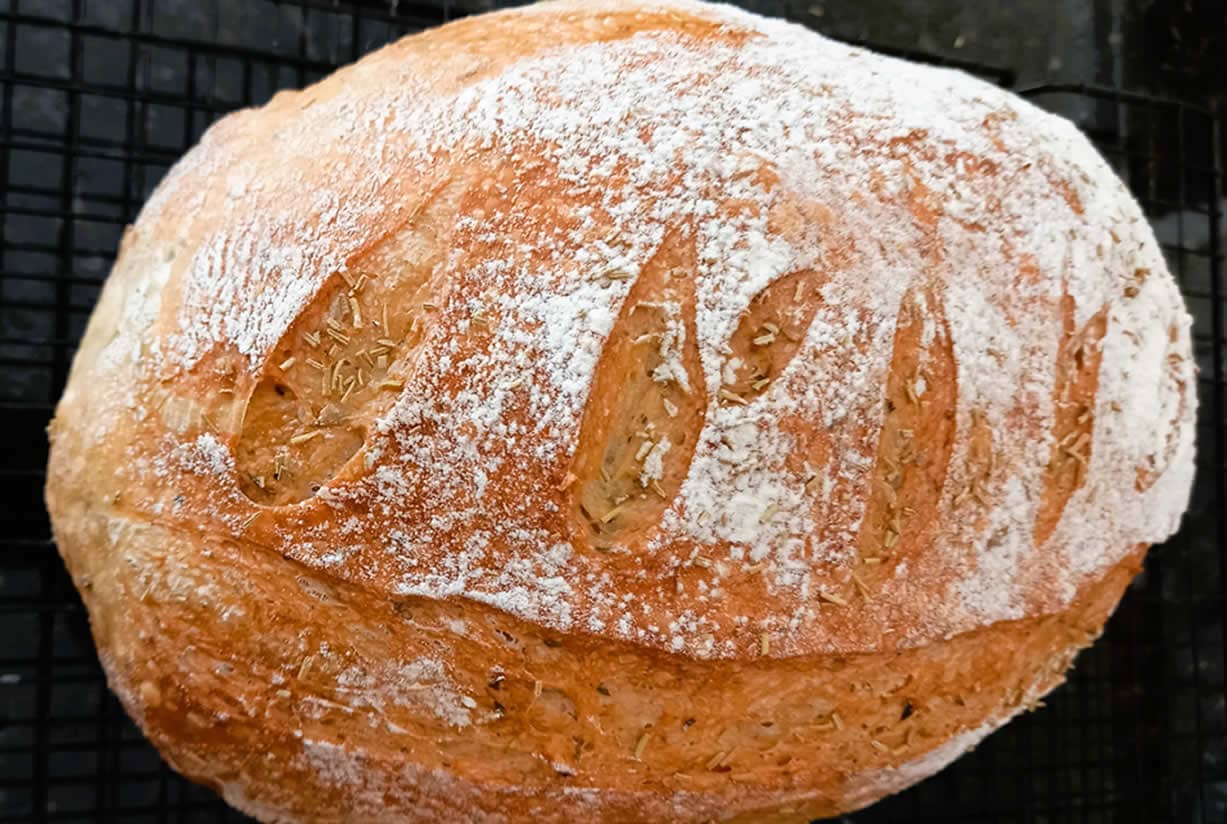 Italian Bread with Herbs 2